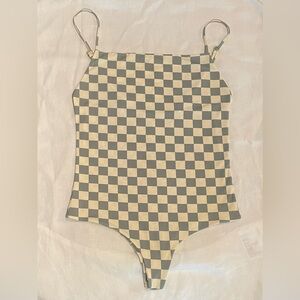 Mai Checkered Mod one piece